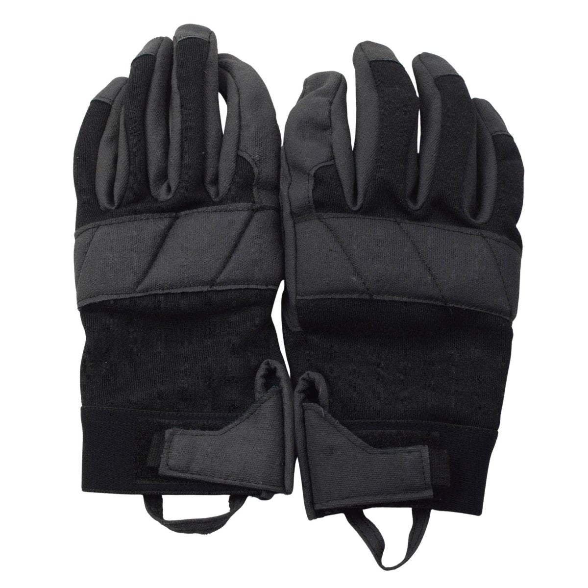 Original niederländische Militärhandschuhe, Aramid, hitzebeständig, Schnittschutz, Schwarz