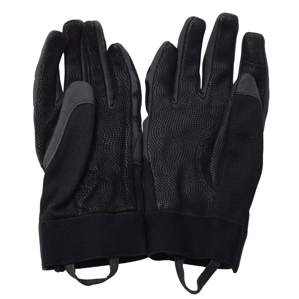 Original niederländische Militärhandschuhe, Aramid, hitzebeständig, Schnittschutz, Schwarz
