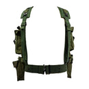 Original Dutch Military M58 Webbing Pattern 35L Backpack Perforated Belt Olive - GoMilitar