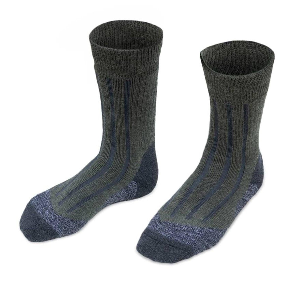 Original Dutch Military Meindl MT3 Plus Lange Socken Merinowolle Oliv Gebraucht