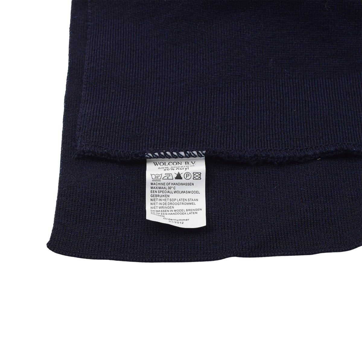 Original Dutch Military Neck Gaiter, Wollmischung, atmungsaktiver Halswärmer, Blau