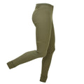 Original Dutch Military ODLO Thermo-Unterhose, weiches Material, vielseitig einsetzbar, Olivgrün
