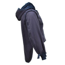 Original Dutch Military parka liner with hood, fleece lining, thermal jacket for winter warmth and cold weather protection