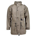 Original niederländischer Militärparka mit Futter, warme Offiziersjacke, lange Khaki-Jacke, Überschuss