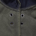 Original holländische Militär Softshelljacke mit Reißverschlusstaschen und belüfteten Achseln, oliv