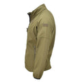 Original holländische Militär Softshelljacke mit Reißverschlusstaschen und belüfteten Achseln, oliv