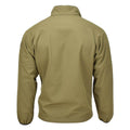 Original holländische Militär Softshelljacke mit Reißverschlusstaschen und belüfteten Achseln, oliv