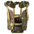 Original niederländisches militärisches taktisches Westenset Woodland altes Modell Alice Clip-Beutel