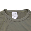 Original niederländisches Militär-Thermo-Unterhemd, kurzärmelig, leicht, Olivgrün