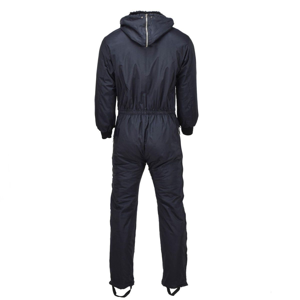 Original niederländischer Militär-Winteroverall mit Kunstpelzkapuze, warmer Overall