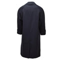 Original niederländischer Militär-Damen-Langmantel, formeller Dienstmantel, Schwarz