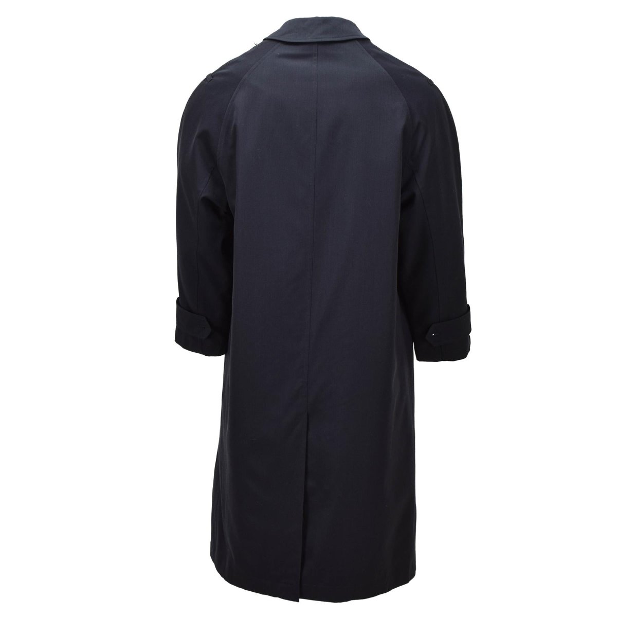 Original niederländischer Militär-Damen-Langmantel, formeller Dienstmantel, Schwarz