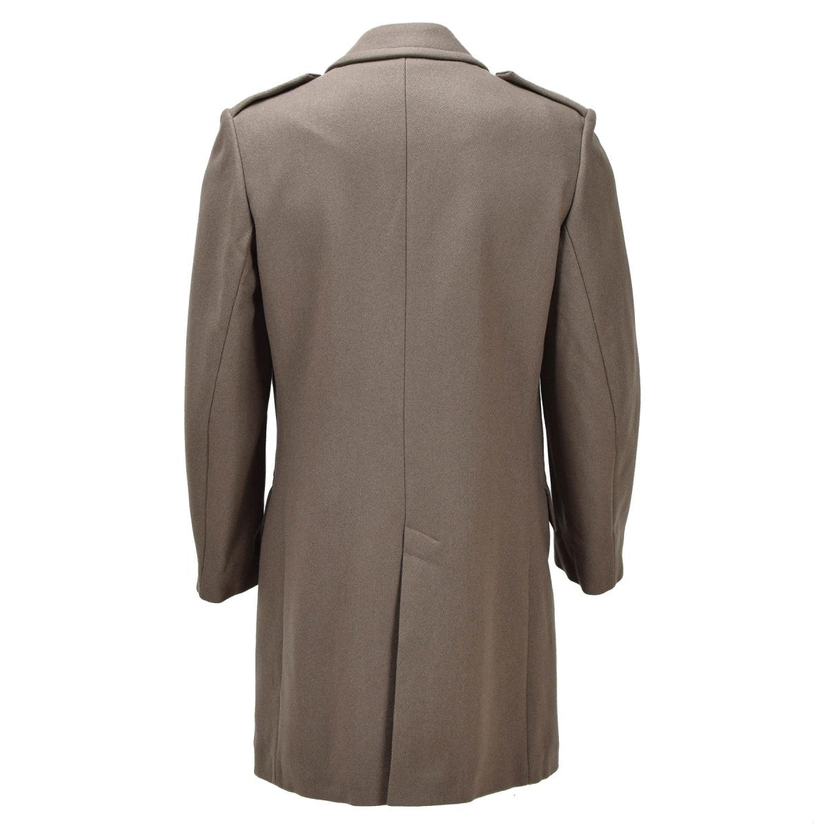 Original holländischer Militär-Wollmantel, zweireihig, Army-Ausgabe, Khaki