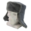 Original DDR Armeeoffizier Wintermütze Kaltwetter Uschanka Kunstpelz NEU