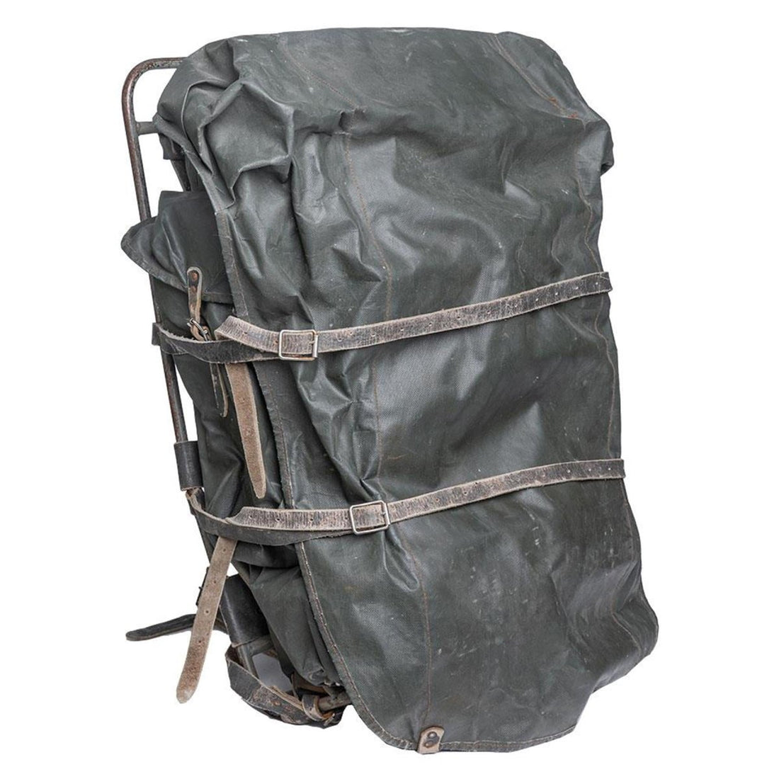 Original finnischer Militärrucksack mit Rahmen, wasserdicht, großer Rucksack, 100 l, Vintage