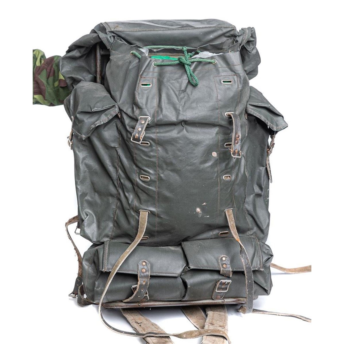 Original finnischer Militärrucksack mit Rahmen, wasserdicht, großer Rucksack, 100 l, Vintage