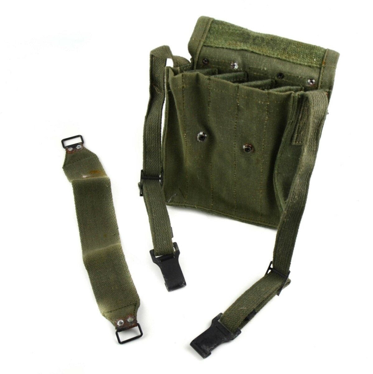 Original französische Armee Magazintasche MAT Munitionstasche Etui 5 Zellen Magazin