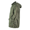 Original französische Armee Olive OD Jacke Müdigkeit Kampf Militär Kapuzenparka Satin