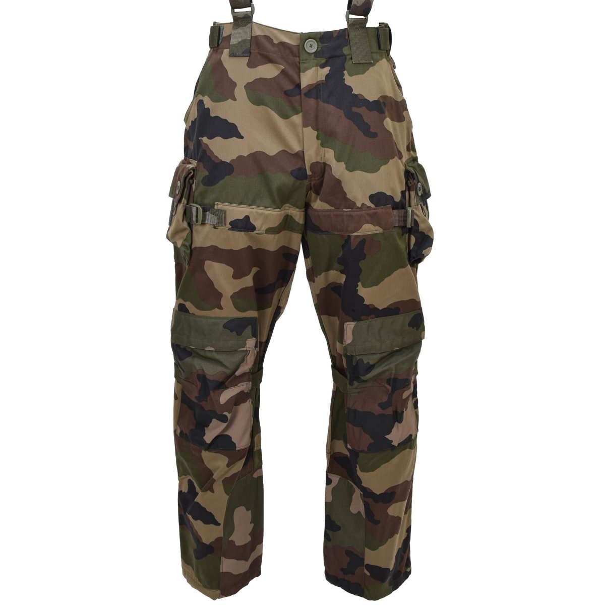 Original französische Militär-Kampfhose Felin F4 Strapazierfähige Hosenträger CCE Camo