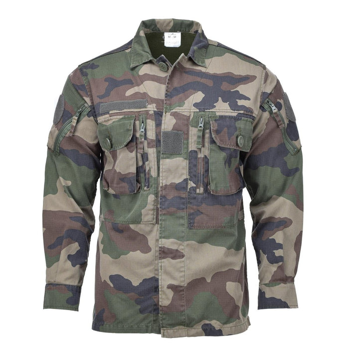 Original französische Militär-Feldjacke, leichte Ripstop-CCE-Tarnhemden – GoMilitar