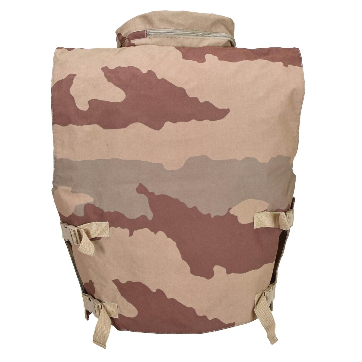 Originale französische Militär-Flakjacke ohne ballistische Platten im Deguet-Camouflage