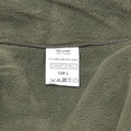 Original Französische Militär Fleecejacke, polarwarm, verstärkt, hoher Kragen, oliv NEU