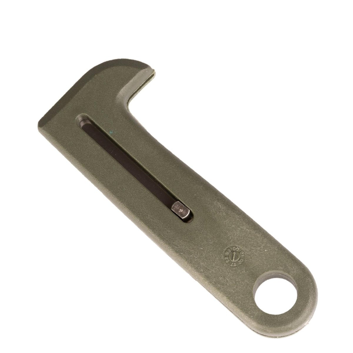 Originaler französischer Militär-Fallschirmjäger-Gürtelschneider, taktische Armeeausgabe, Olive