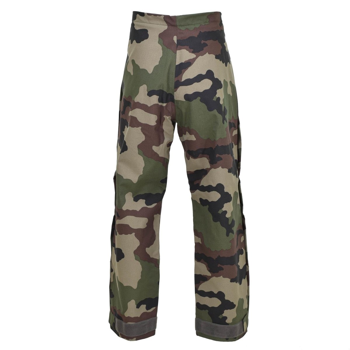 Original französische Militär Regenhose wasserdichte Trilaminathose Hosenträger NEU