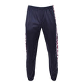 Original französische Militärschule Sporthose der 90er Retro Wanderhose gestreift