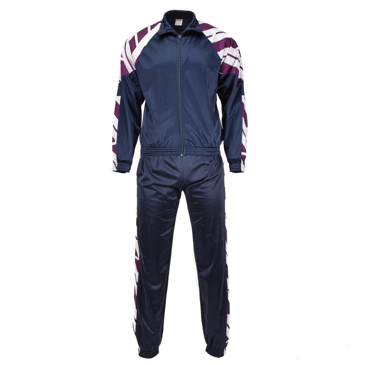 Original Französische Militärschule Jogginghose Sporthose gestreift Laufen Wandern