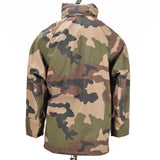 Original französische Militär-Regenjacke aus Trilaminat, Feldregenmantel CCE NEU