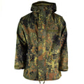 Original Bundeswehr Feldjacke GoreTex Flecktarn wasserdichter Regenschutzparka