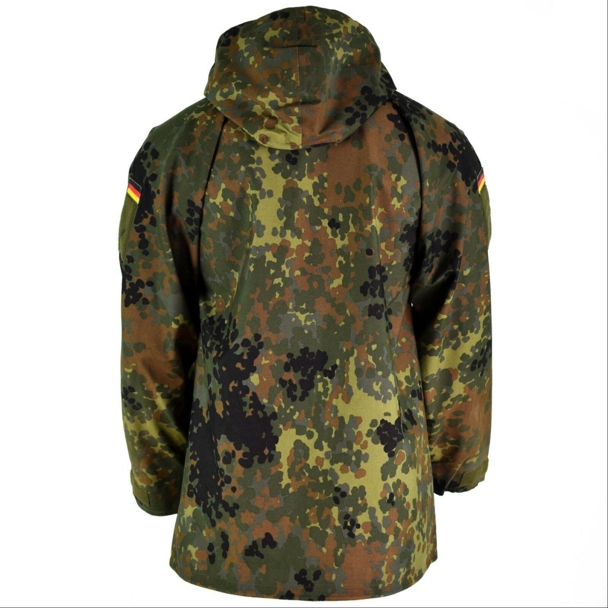 Original Bundeswehr Feldjacke GoreTex Flecktarn wasserdichter Regenschutzparka