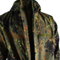 Original Bundeswehr Feldjacke GoreTex Flecktarn wasserdichter Regenschutzparka