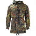 Original Bundeswehr Feldjacke Parka Militärausgabe Flecktarn Camouflage mit Futter