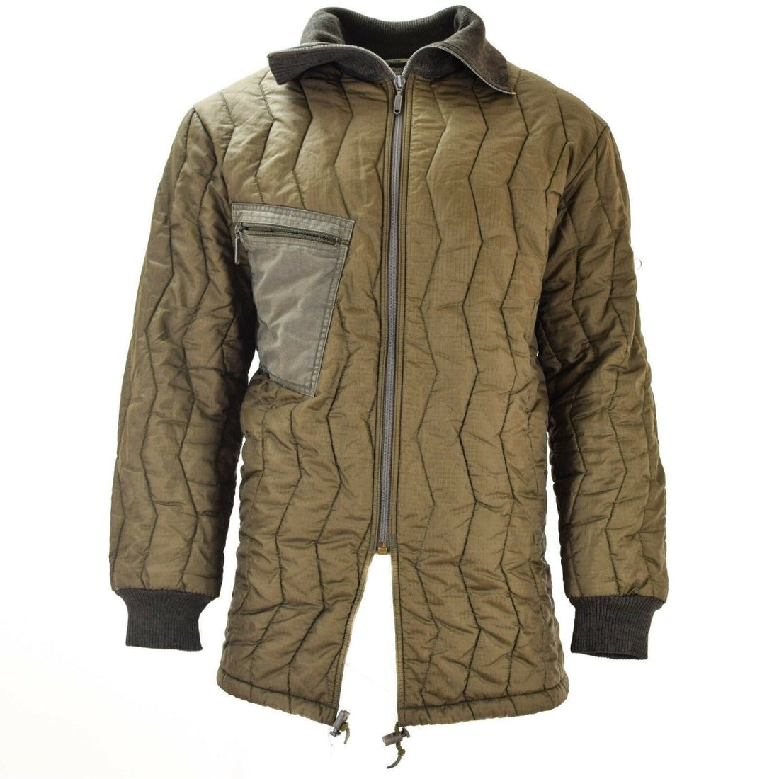 Original Bundeswehr Feldjacke Parka Steppfutter Militärausgabe Winter warm