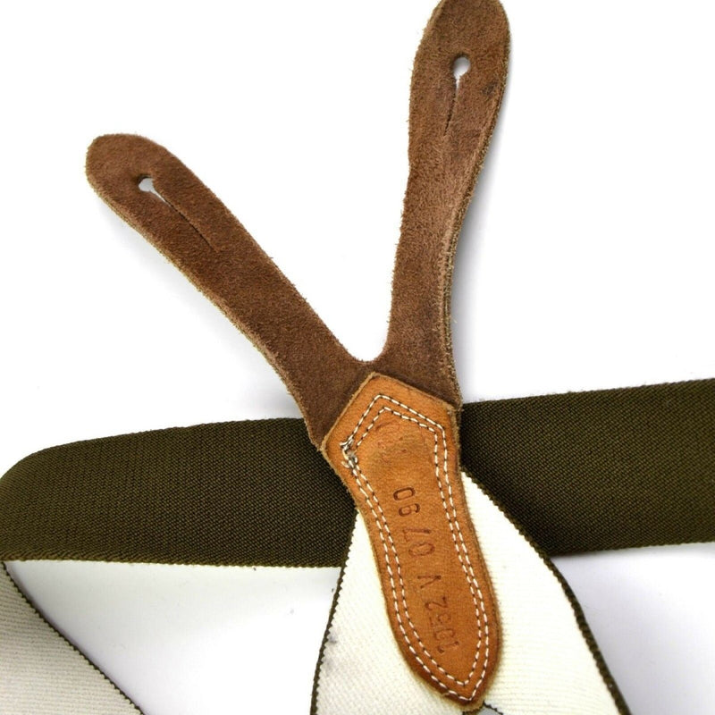Original German Army Field suspenders trousers pants suspenders braces - GoMilitar