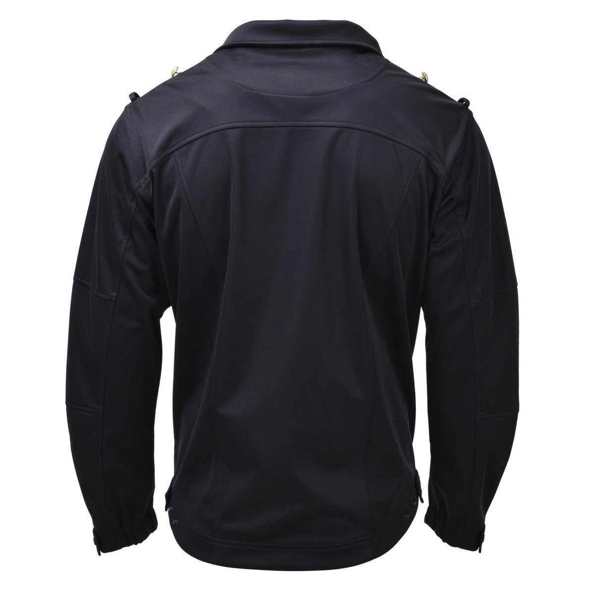 Original Bundeswehr Marine Reißverschlussjacke schwarz Softshell hoher Kragen Kampf NEU