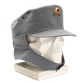 Original Bundeswehr Gebirgsmütze Gebirgsjäger grau mit Blumenabzeichen