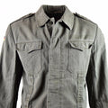 Original Moleskin-Jacke der deutschen Armee. Vintage BW Armee Feldjacke in Olivgrün