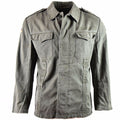 Original Moleskin-Jacke der deutschen Armee. Vintage BW Armee Feldjacke in Olivgrün