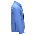 Original Pyjama-Hemd der Bundeswehr, langärmelig, Knopfleiste vorne, Nachtwäsche, Blau