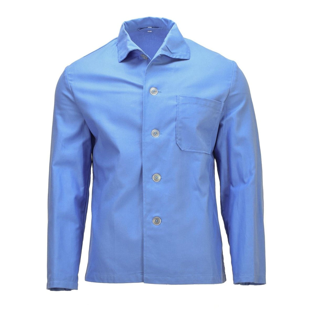 Original Pyjama-Hemd der Bundeswehr, langärmelig, Knopfleiste vorne, Nachtwäsche, Blau