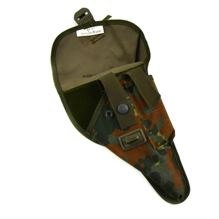 Original Bundeswehr Pistolenholster Flecktarn Camo Holster - GoMilitar