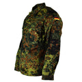 Original DEUTSCHE ARMEE HEMD MIT REISSVERSCHLUSS flecktarn camo taktischer Kampf BW Armee Ausgabe