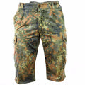Original Bundeswehr Shorts Kampffeld Flecktarn Camouflage Bermuda