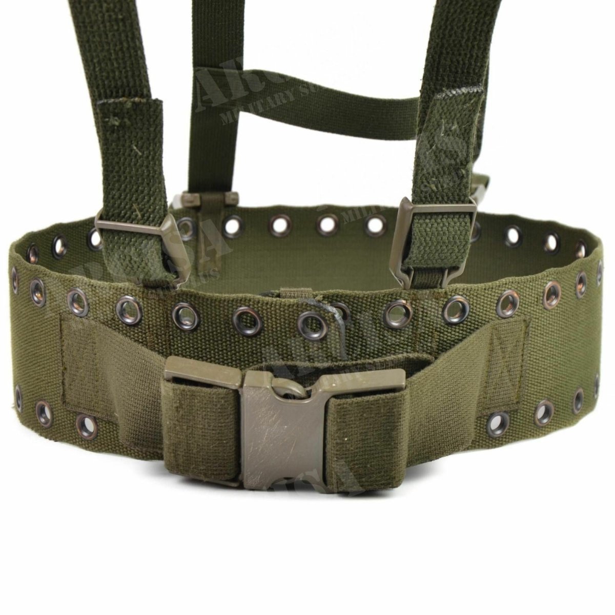 Original Bundeswehr Webbing Rig System 2-teilig Taktischer Koppel Y-Gurt Harness