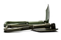 Original deutsche BW Armee Klappspaten. Survival Outdoor Grüner Spaten