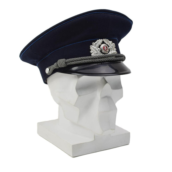 Original Deutscher Justizdienst Mdl Schirmmütze Kordel NVA Soldat Abzeichen Blau - GoMilitar