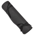 Original deutsche Militär-Schaumstoff-Schlafmatte, aufrollbar, Camping, Wandern, Grau, Schwarz